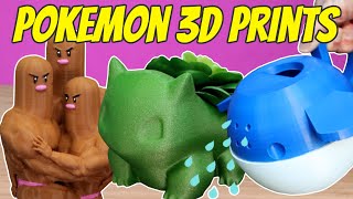 Epic Collection of Pokemon 3D Prints [upl. by Anaud542]