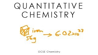 Quantitative Chemistry Moles  Chemistry GCSE old version [upl. by Alyk]