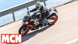 2019 Aprilia Tuono V4 1100 Factory review  MCN  Motorcyclenewscom [upl. by Suixela]