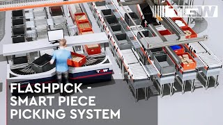 FlashPick®  The Smart Piece Picking System  TGW [upl. by Bridge]