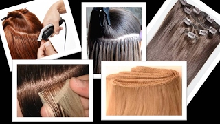 5 TIPOS DE EXTENSIONES PARA CABELLO  PROS Y CONTRAS [upl. by Borchert531]