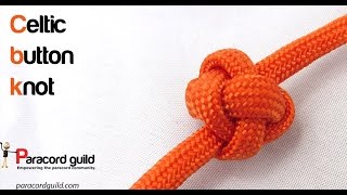 How to tie a Celtic button knot [upl. by Einnod]