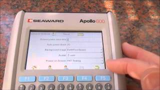 Seaward Apollo 600 PAT Tester First Use [upl. by Aisatana]