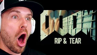 First Time Hearing DOOM OST  Rip amp Tear Mick Gordon REACTION [upl. by Duleba584]