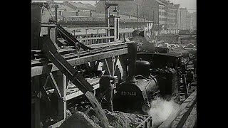 SBahn Berlin Bauarbeiten der NordSüd Verbindung 1934 [upl. by Fasano]