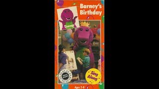 Barneys Birthday 1999 VHS [upl. by Onilatac869]