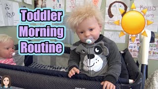 Reborn Toddler Twins Morning Routine  Kelli Maple [upl. by Isadora686]