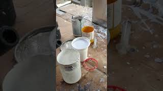 how to mix gelcoat and spray [upl. by Mariejeanne464]