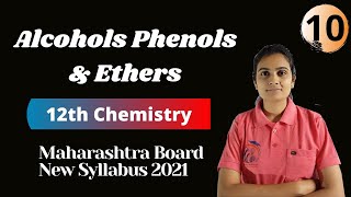 Alcohols Phenols and Ethers Class 12th Chemistry Part 10 [upl. by Yde38]