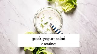 Greek Yogurt Salad Dressing [upl. by Anik255]