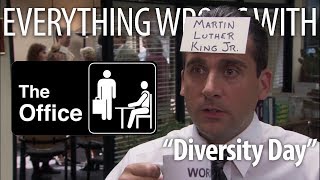 Everything Wrong With The Office quotDiversity Dayquot [upl. by Akitnahs]