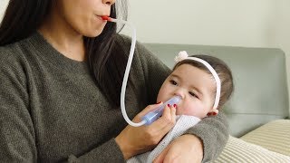 How to clear your babys stuffy nose [upl. by Nachison]