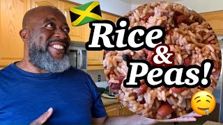 How to make Jamaican RICE and PEAS [upl. by Bittencourt398]