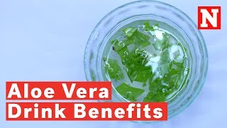 The Health Benefits Of Drinking Aloe Vera [upl. by Magas]