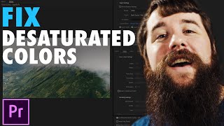 How To Fix Desaturated Colors In Your Adobe Premiere Pro Exports [upl. by Omarr]