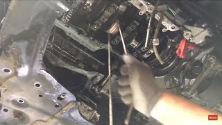 LR Discovery Sport Dismantle And Repair Knocking Big End Bearing [upl. by Lontson]