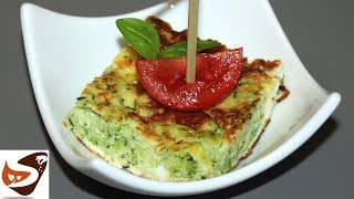 Frittata di zucchine  Facilissima  Secondi piatti [upl. by Ahtekal]