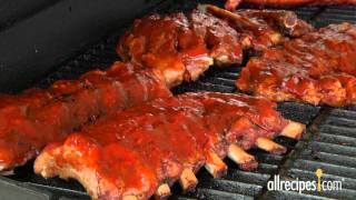 How to Barbeque Ribs  Allrecipes [upl. by Eversole811]