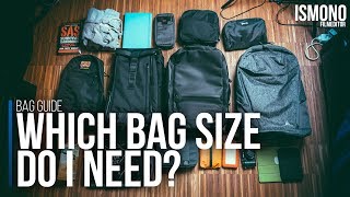 Which Bag Size Do I need BAG GUIDE [upl. by Sugar]