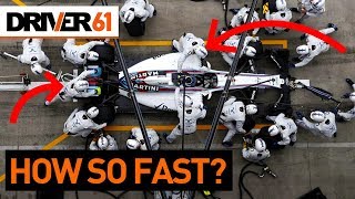 F1 Pit Stop In 2Seconds An InDepth Analysis [upl. by Vita]