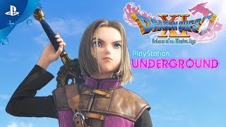 Dragon Quest XI  PS4 Gameplay  PlayStation Underground [upl. by Shayla]