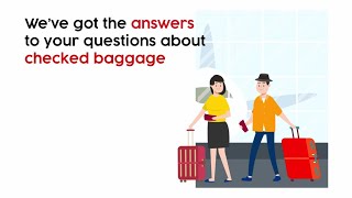 AirAsia  Quick FAQs Frequently Asked Questions about Checked Baggage [upl. by Nreval]