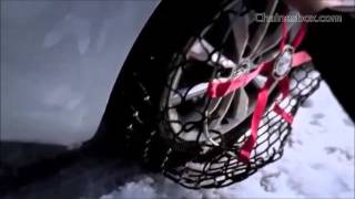 Chaine neige Michelin Easy Grip montage [upl. by Urson]