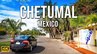 Chetumal Malecon Drive 4K  Quintana Roo  Mexico [upl. by Gemoets]