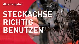 Steckachse richtig benutzen [upl. by Atsedom533]