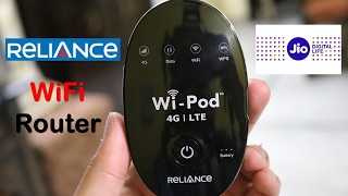 Reliance WiPod 4GLTE ReviewJioFi [upl. by Eberly]