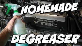 HOW TO MAKE DIY ENGINE DEGREASER amp FOR MOTORCYCLES [upl. by Tiphany959]