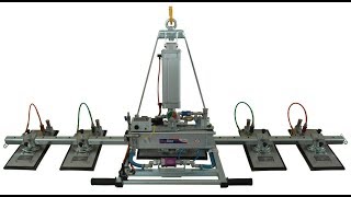 Manzelli Evolution Vacuum Slab Lifter from GranQuartz [upl. by Ahsimat288]