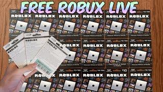 🔴 FREE 100000 ROBUX GIVEAWAY LIVE Robux Giveaway [upl. by Etteniotnna89]