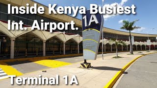 Nairobi Jomo Kenyatta International Airport Experience  JKIA  Terminal 1A  Kenya  2021 [upl. by Egidius958]