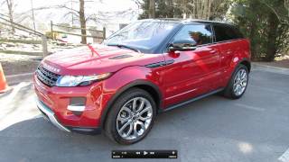 2012 Range Rover Evoque Coupe Pure Plus Dynamic Start Up Exhaust and In Depth Tour [upl. by Oeflein]