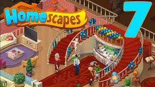 HOMESCAPES STORY WALKTHROUGH  PART 7 GAMEPLAY  NEW AQUARIUM [upl. by Hoopes355]