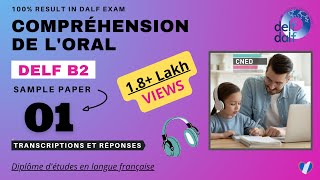 DELF B2  Compréhension de loral No 01  DELF B2 Listening Practice Test Online [upl. by Novahc509]