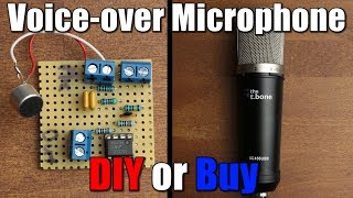 Voiceover Microphone  DIY or Buy [upl. by Allistir149]