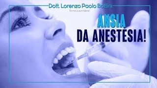 SOS DENTISTA ANSIA DA ANESTESIA [upl. by Nosduh]