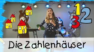 🐶 Die Zahlenhäuser  Mathe Lernlieder mit Marie Wegener  Kinderlieder [upl. by Hepza]