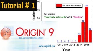 Origin Pro How to draw a graph Tutorial  1 [upl. by Cas683]