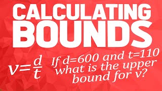 Calculating Bounds Maths GCSE  Foundation and Higher [upl. by Ynetsed984]