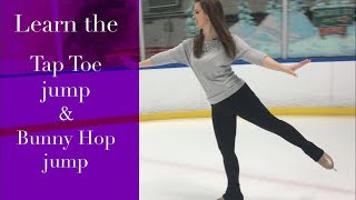 Learn The First Two Beginner Figure Skating Jumps [upl. by Iggem]