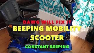 Mobility Scooter Beeping Noise [upl. by Soni]