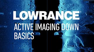 Lowrance  Active Imaging™ DownScan Basics [upl. by Lusar]