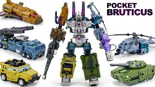 Transformers KO Pocket Toys Mini Bruticus Vehicles Combine Robot Toys [upl. by Hplodnar]