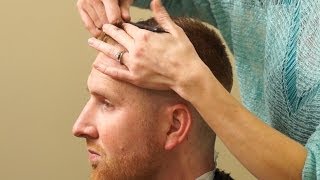 HOW TO CUT A HIGH AND TIGHT  short tapered mens haircut [upl. by Lourie]