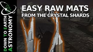 Fastest Raw Materials from the Crystal Shards  Elite Dangerous [upl. by Acilejna]