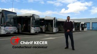 Les métiers Transdev  ConducteurReceveur [upl. by Sielen232]