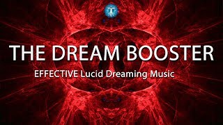 EFFECTIVE Lucid Dreaming Music quotTHE DREAM BOOSTERquot  Blank Screen for Sleep [upl. by Norvall]